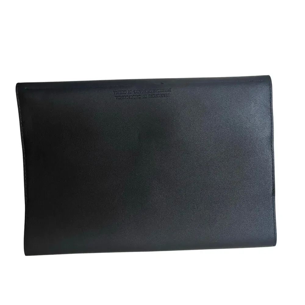 Glass Ladder & Co The Megan Clutch Black Organizer Career Travel